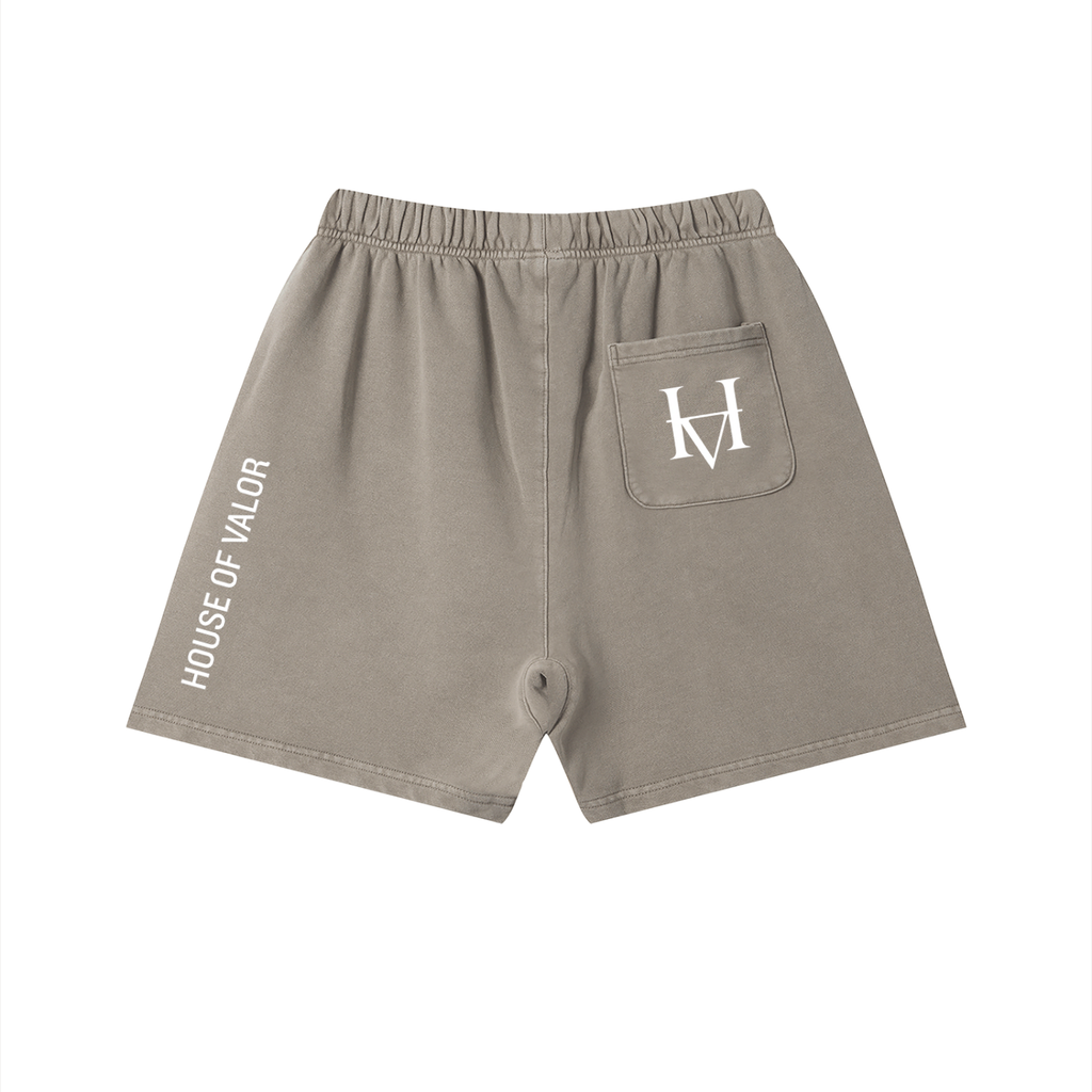 Unisex Vintage Wash Cotton Shorts