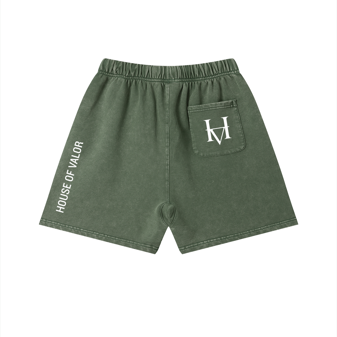 Unisex Vintage Wash Cotton Shorts